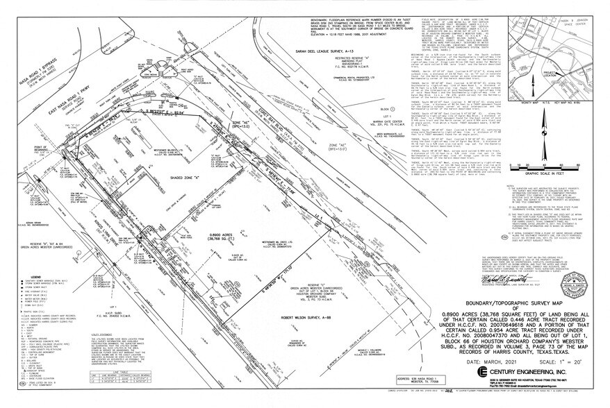 936 Nasa Pky, Houston, TX à vendre - Plan de site – Image 3 sur 4