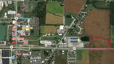 950 E Greenville Pike, Winchester, IN - Vue aérienne  vue de carte