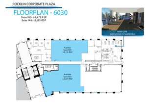 6020 W Oaks Blvd, Rocklin, CA à louer Plan d’étage– Image 1 sur 1