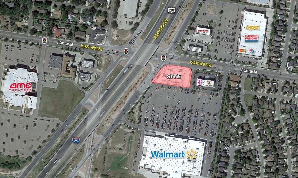 Highway 281 & Canton Rd, Edinburg, TX à louer - Aérien – Image 3 sur 5