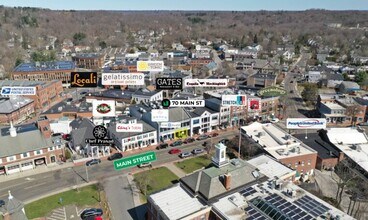 70 Main St, New Canaan, CT - VUE AÉRIENNE  vue de carte