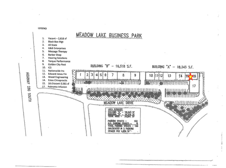 3000 Meadow Lake Dr, Hoover, AL à louer - Plan de site – Image 3 sur 4