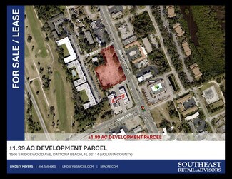 Plus de détails pour 1506 S Ridgewood Ave, Daytona Beach, FL - Terrain à vendre