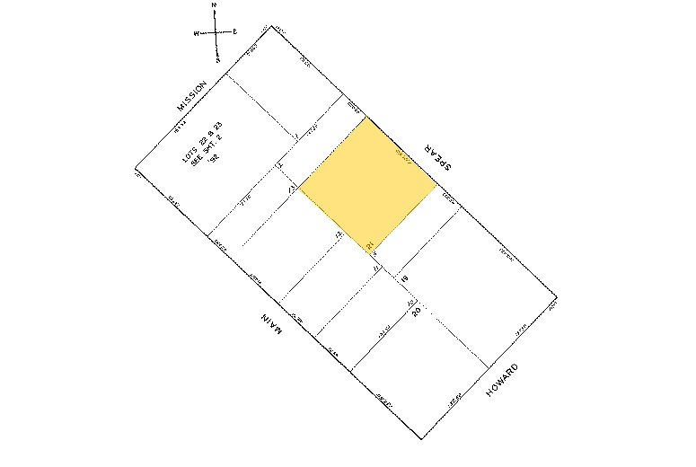 150 Spear St, San Francisco, CA à louer - Plan cadastral – Image 3 sur 3