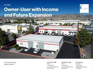 Plus de détails pour 860-870 Steneri Way, Sparks, NV - Industriel/Logistique à vendre
