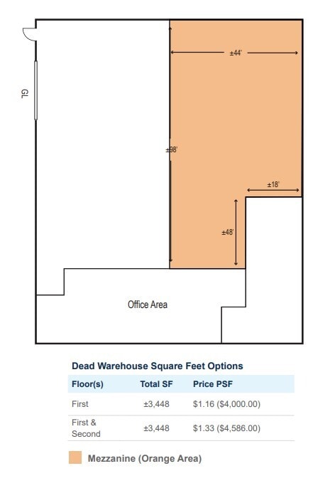 1216 W Grove Ave, Orange, CA à louer Plan d’étage– Image 1 sur 1