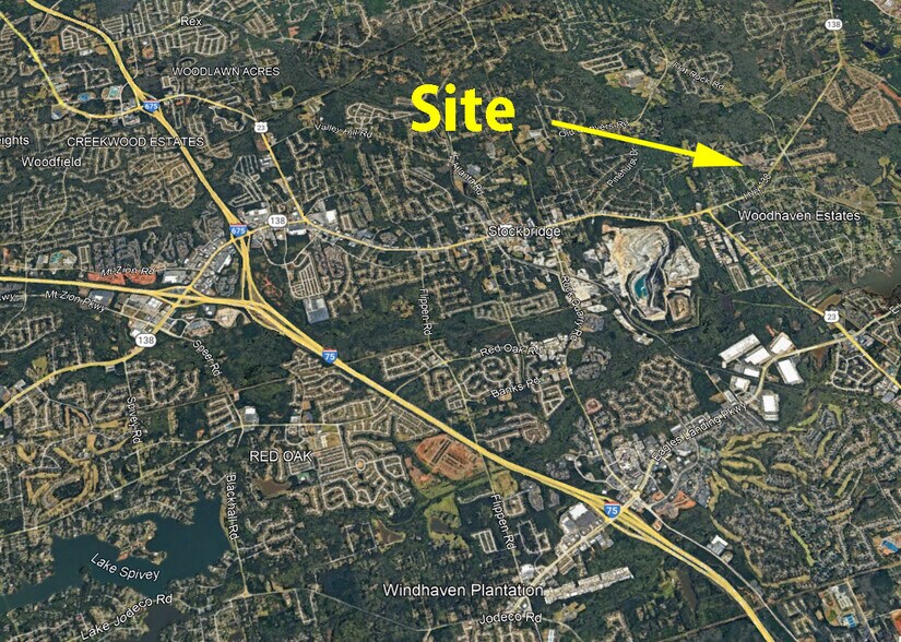 245 Highway 138 E, Stockbridge, GA à vendre - Aérien – Image 3 sur 3