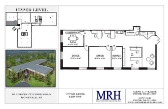 85 Chestnut Ridge Rd, Montvale, NJ à louer Plan d’étage– Image 1 sur 1