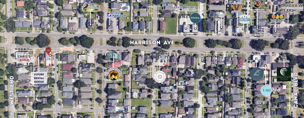 130 Harrison Ave, New Orleans, LA à louer - Aérien – Image 2 sur 2