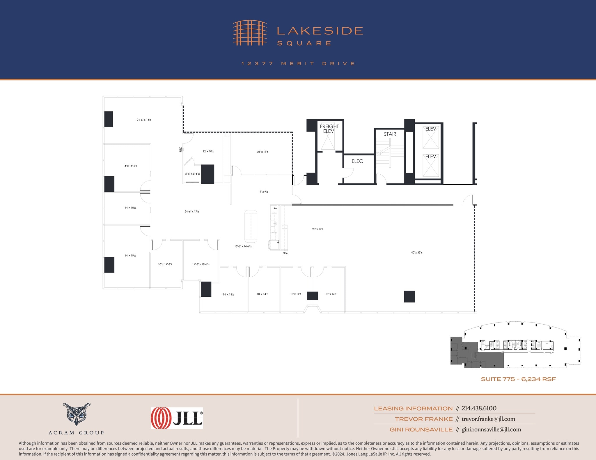 12377 Merit Dr, Dallas, TX à louer Plan de site– Image 1 sur 1