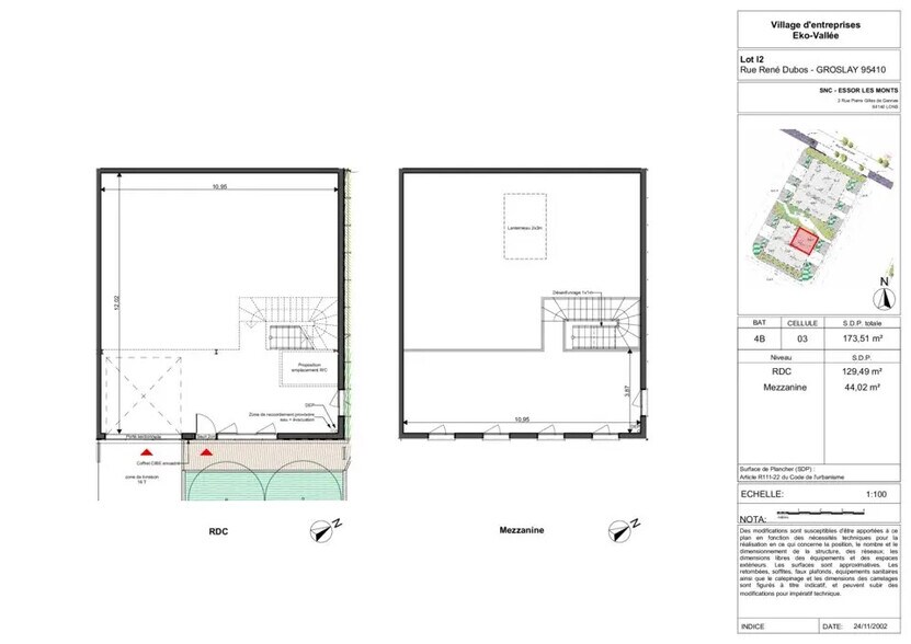 1 Rue René Dubos, Groslay à louer - Plan d’étage – Image 3 sur 4