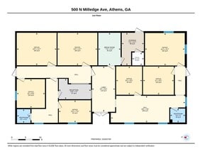 500 N Milledge Ave, Athens, GA à louer Plan d’étage– Image 1 sur 1