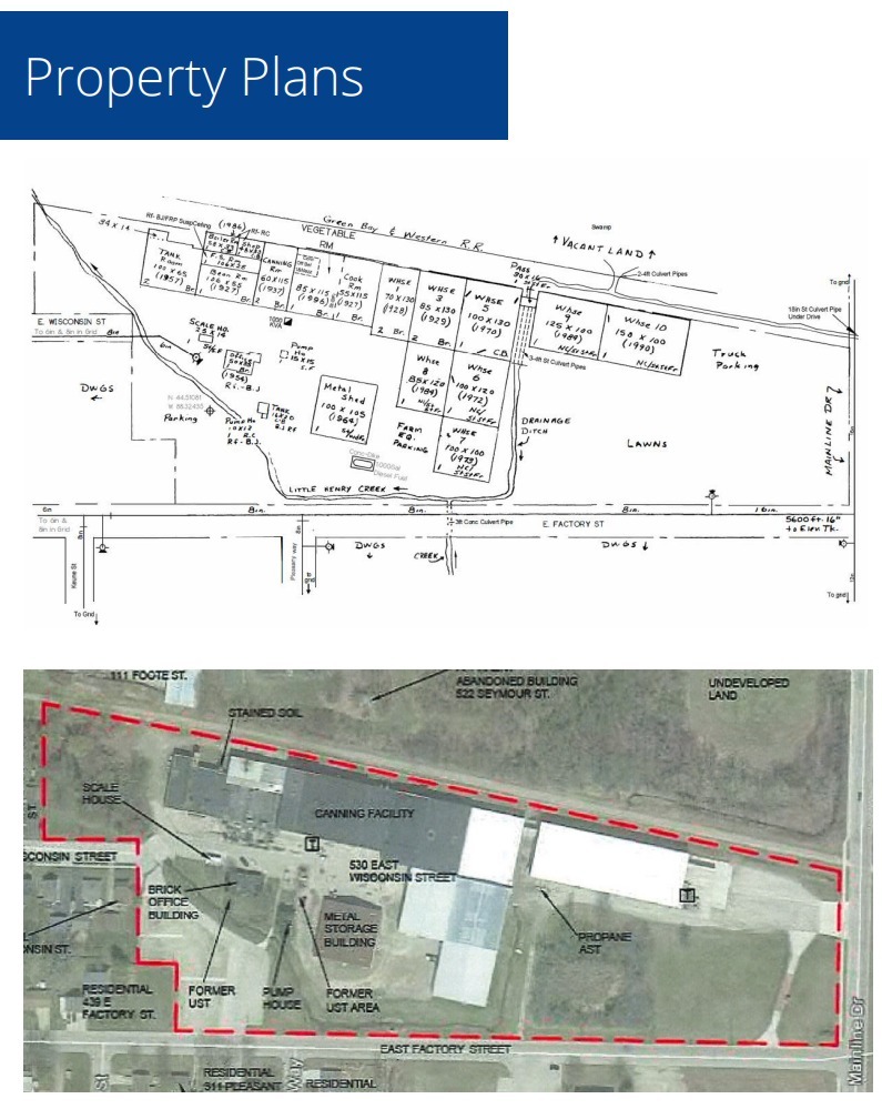 530 E Wisconsin St, Seymour, WI à louer Plan de site– Image 1 sur 1