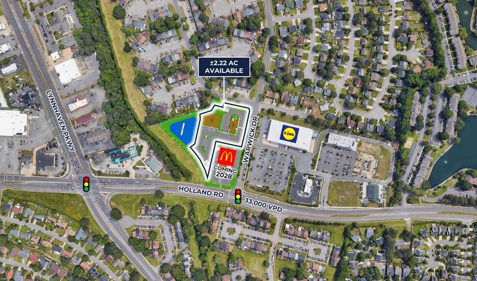 3264 Holland Rd, Virginia Beach, VA à vendre - Photo de l’immeuble – Image 3 sur 3