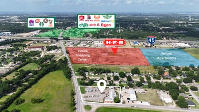 1610 E Ennis Ave, Ennis, TX - VUE AÉRIENNE  vue de carte - Image1