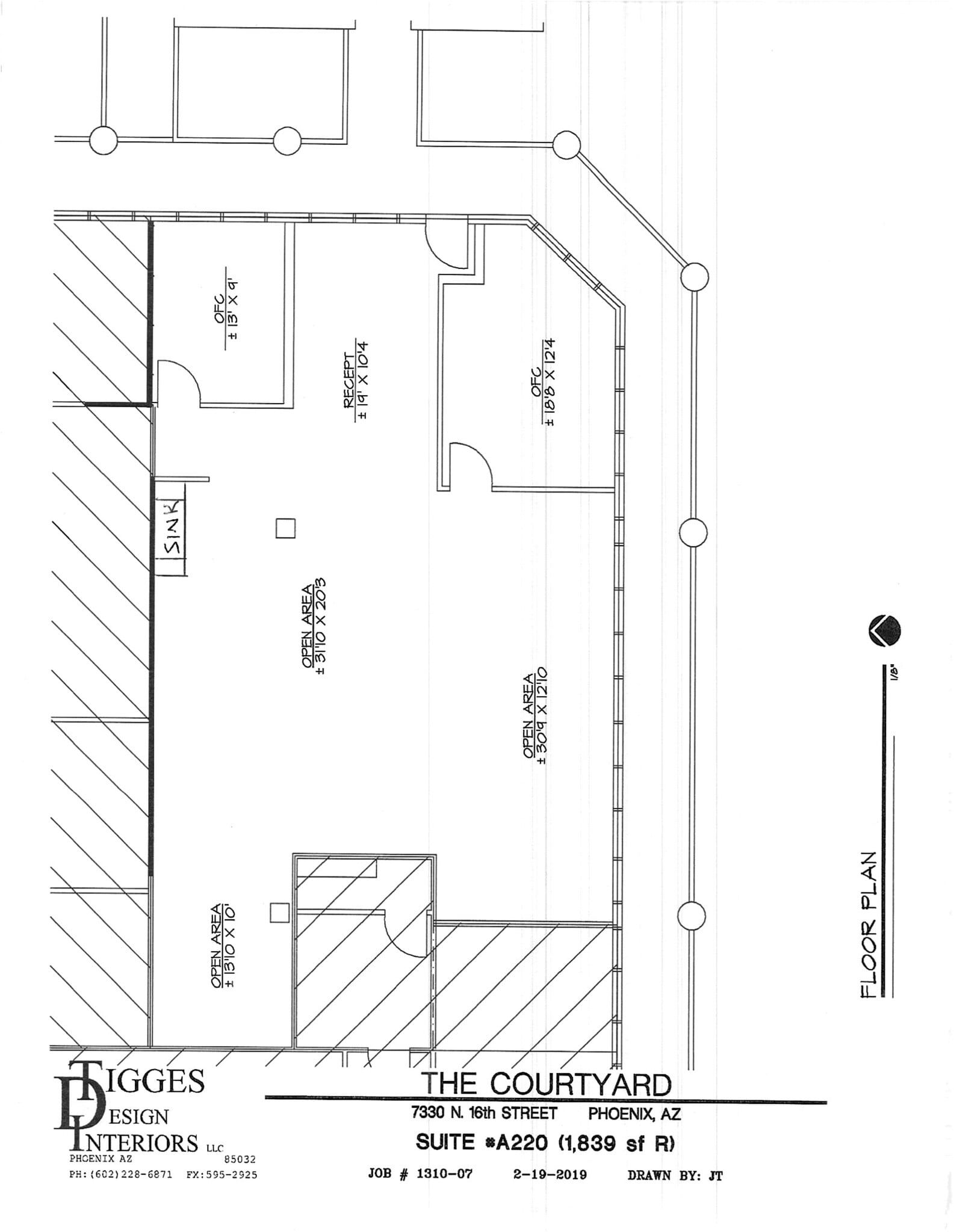 7330 N 16th St, Phoenix, AZ à louer Plan de site– Image 1 sur 1