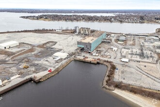 1 Brayton Point Rd, Somerset, MA - Vue aérienne vue de carte - Image1