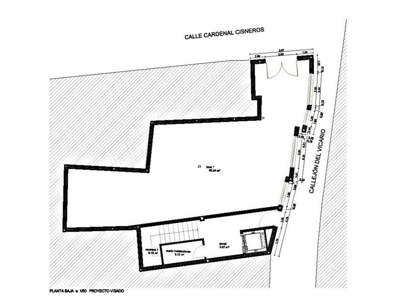 Local commercial dans Toledo, Toledo à louer - Plan d’étage type – Image 3 sur 3