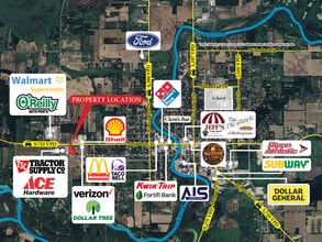 720-756 Broadway St, Berlin, WI - Vue aérienne  vue de carte