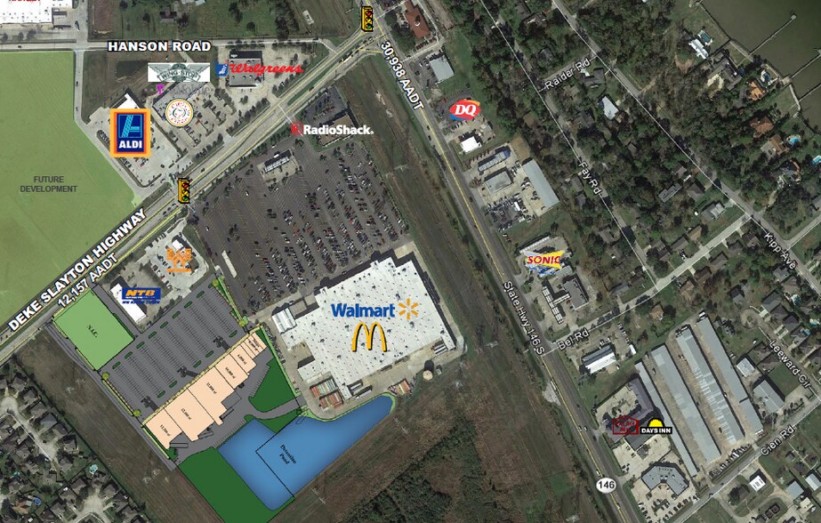 401-441 FM 518, Kemah, TX à louer - Aérien – Image 2 sur 3