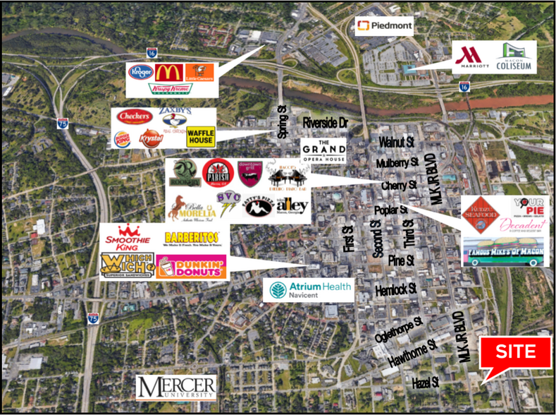 1220 Martin Luther King Jr Blvd, Macon-Bibb, GA à vendre - Photo principale – Image 1 sur 1