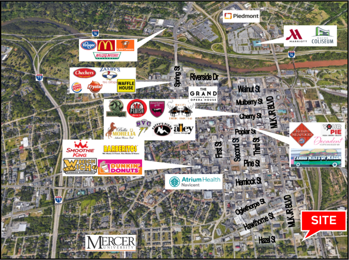 1220 Martin Luther King Jr Blvd, Macon-Bibb, GA à vendre Photo principale– Image 1 sur 2
