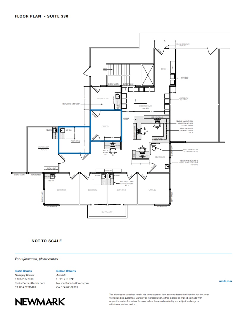 2255 Ygnacio Valley Rd, Walnut Creek, CA à louer Plan d’étage– Image 1 sur 1