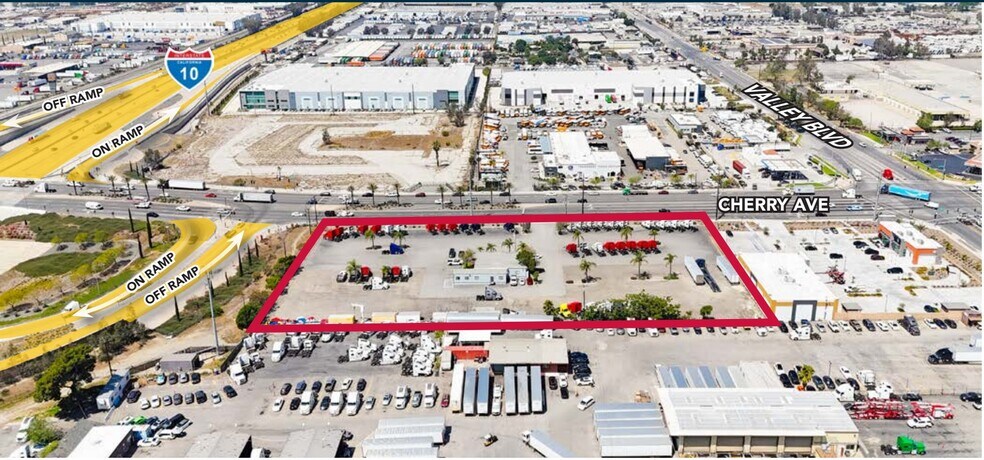 10175 Cherry Ave, Fontana, CA à louer - Aérien – Image 3 sur 3