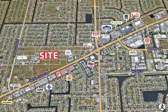 1302 NE Pine Island Rd, Cape Coral, FL - Vue aérienne  vue de carte - Image1