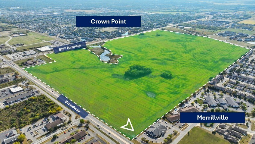 9100 Broadway, Merrillville, IN à vendre - Photo de l’immeuble – Image 1 sur 9