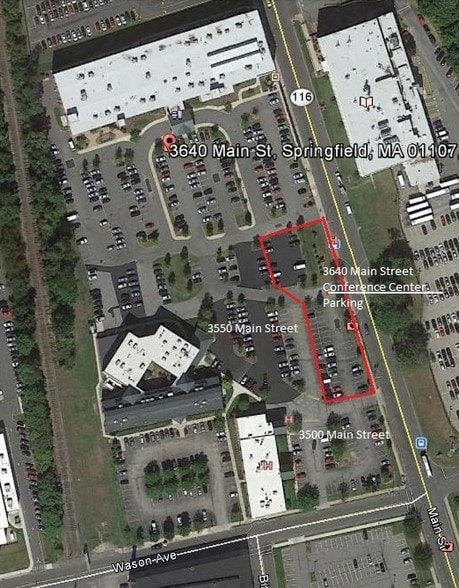 3640 Main St, Springfield, MA à louer - Aérien – Image 3 sur 18