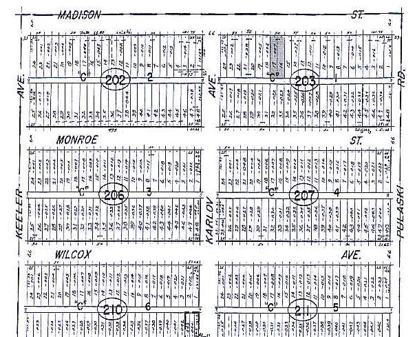 4039-4041 W Madison St, Chicago, IL à louer - Plan cadastral – Image 2 sur 2