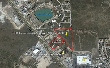 4100 N Lovington Hwy, Hobbs, NM - VUE AÉRIENNE  vue de carte