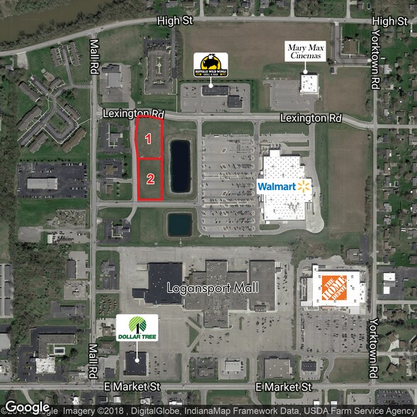 240 Mall Rd, Logansport, IN à vendre - Aérien – Image 1 sur 2