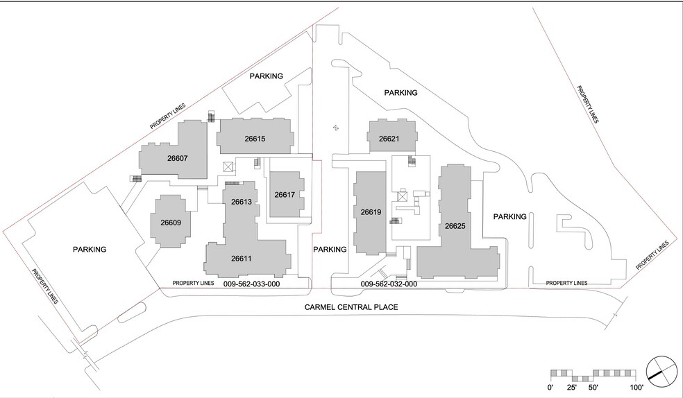 26607-26625 Carmel Center Pl, Carmel, CA à louer - Photo de l’immeuble – Image 2 sur 23