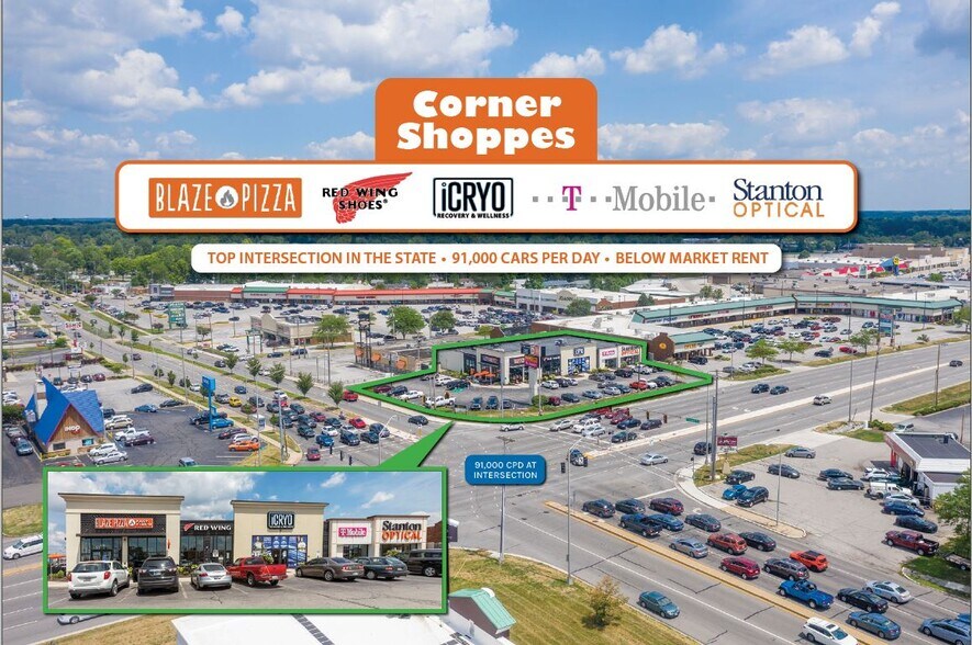 401-407 E Coliseum Blvd, Fort Wayne, IN à vendre - Photo de l’immeuble – Image 2 sur 9