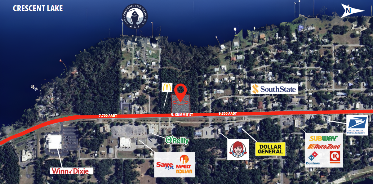 North Summit St at Grove Avenue & Palm Avenue, Crescent City, FL à vendre Photo principale– Image 1 sur 4
