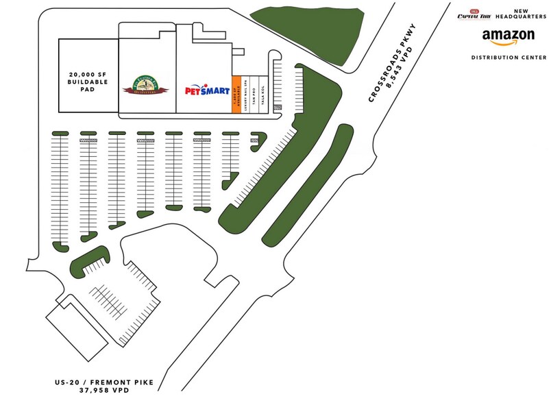 27161 Crossroads Pky, Rossford, OH à louer - Plan de site – Image 3 sur 3