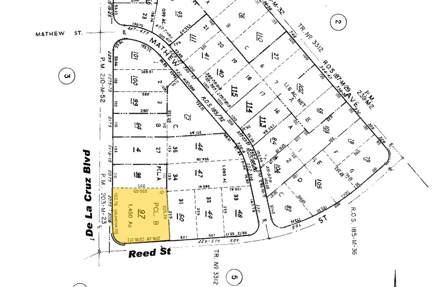 2005 De la Cruz Blvd, Santa Clara, CA à louer - Plan cadastral – Image 2 sur 7