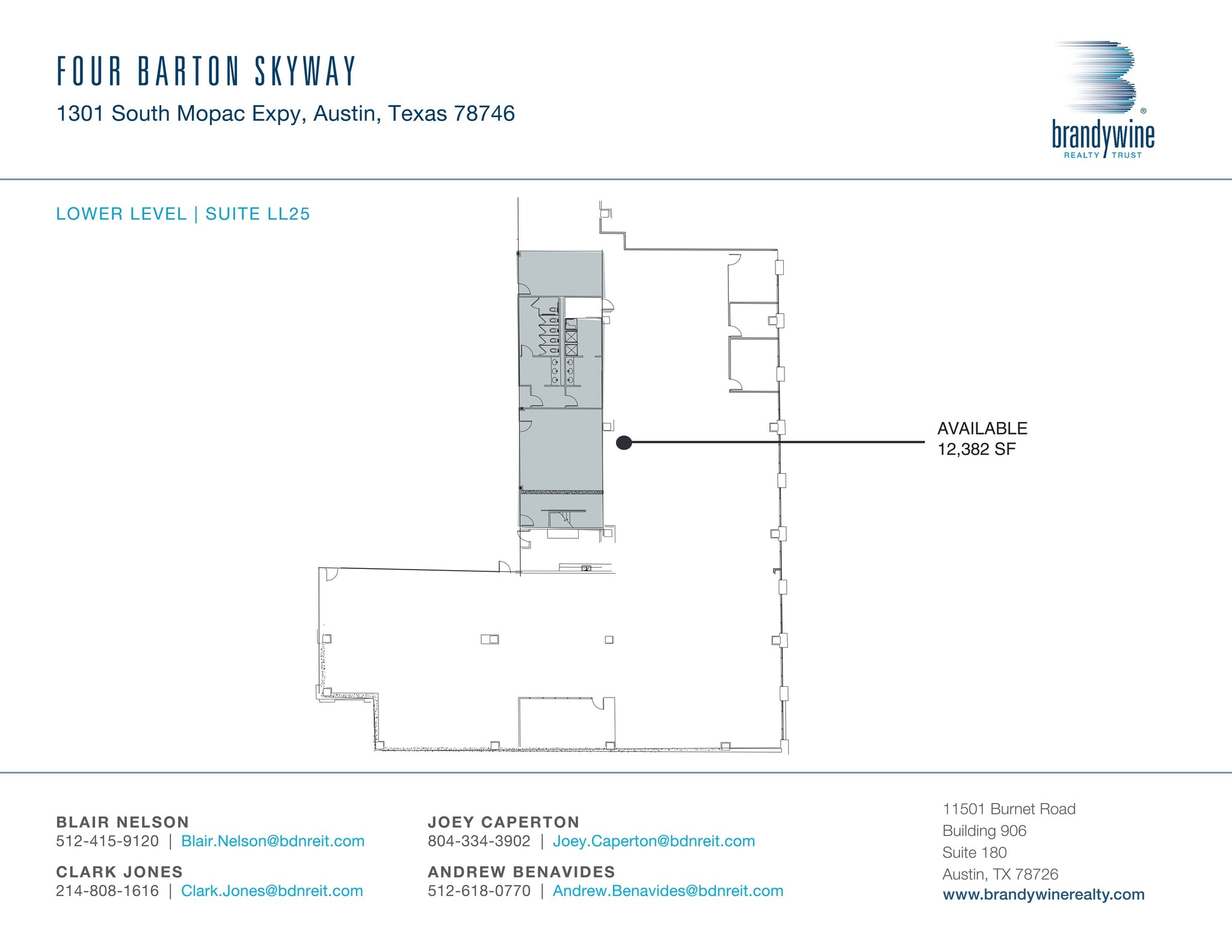 1301 S Mo Pac Expy S, Austin, TX à louer Plan de site– Image 1 sur 1