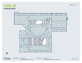 909 Fannin St, Houston, TX à louer Plan d’étage– Image 1 sur 1