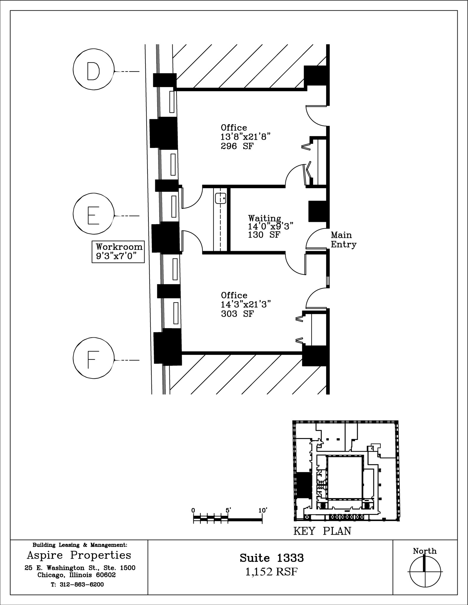 25 E Washington St, Chicago, IL à louer Plan de site– Image 1 sur 1