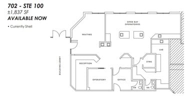 702 E Bell Rd, Phoenix, AZ à louer Plan d’étage– Image 1 sur 1