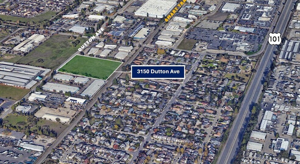 3150 Dutton Ave, Santa Rosa, CA à vendre - Aérien – Image 2 sur 2