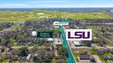 2677 Nicholson Dr, Baton Rouge, LA - Vue aérienne  vue de carte - Image1