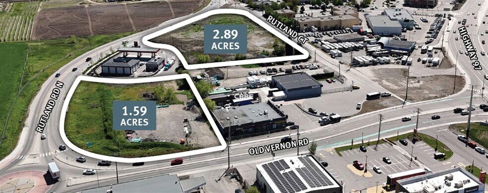 2080 Rutland Rd N, Kelowna, BC à vendre - Aérien – Image 1 sur 2