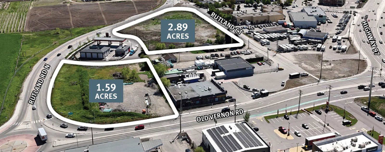 2080 Rutland Rd N, Kelowna, BC à vendre Aérien– Image 1 sur 3
