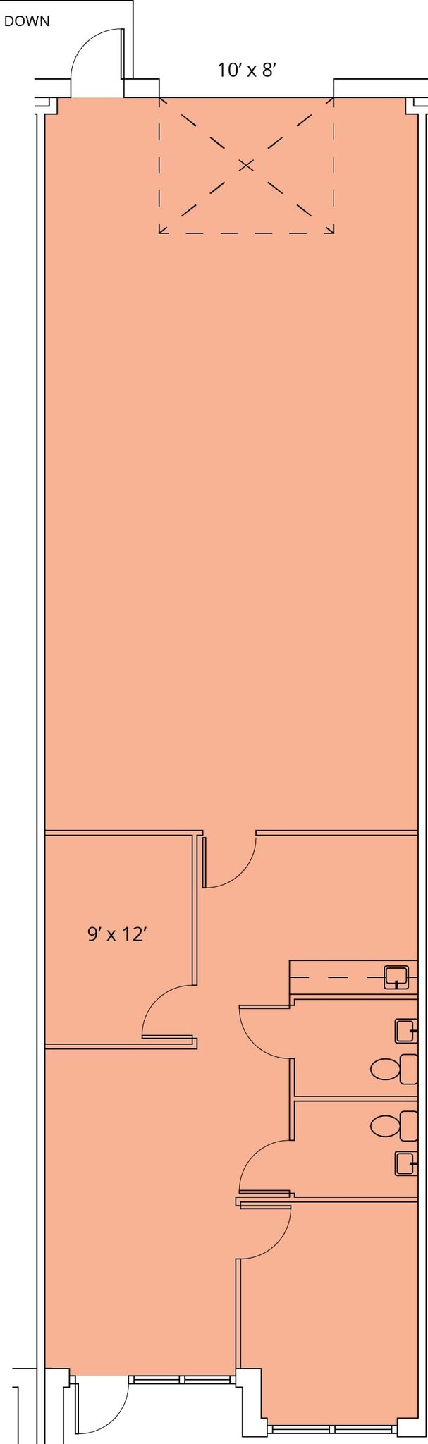 1851-1859 Evans Rd, Cary, NC à louer Plan d’étage– Image 1 sur 7