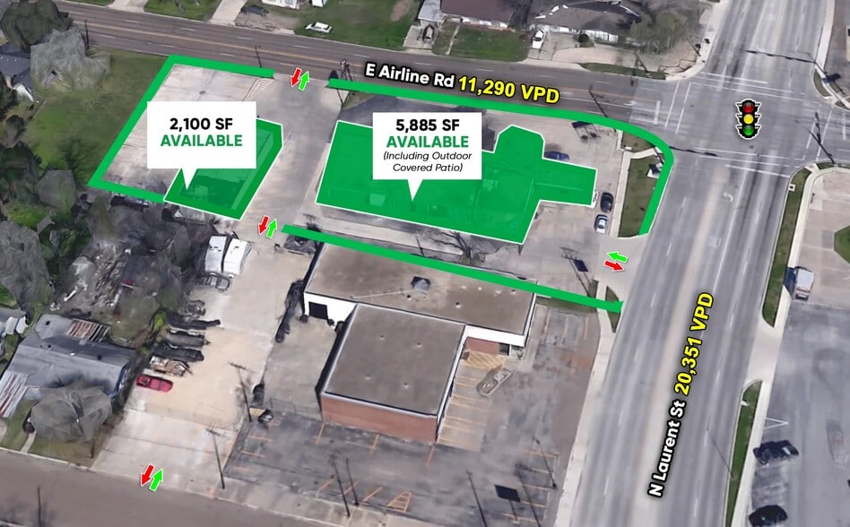 2909 N Laurent St, Victoria, TX à vendre - Aérien – Image 2 sur 3