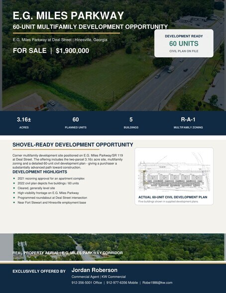 618 Elma G Miles Pky, Hinesville, GA à vendre - Photo de l’immeuble – Image 2 sur 25